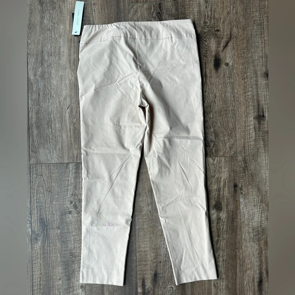 NEW Larry Levine Slim Ankle Length Pull On Slacks Women's Size Large - Picture 12 of 12